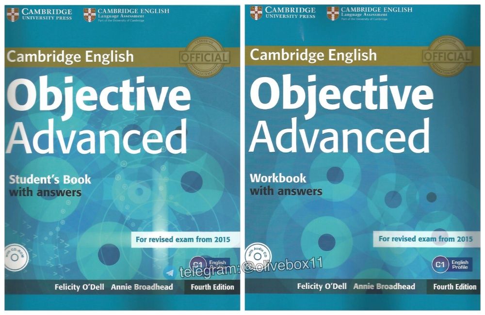 Objective Advanced (4th Ed.) CAE 2015. Учебник + Тетрадь +Тесты +Аудио