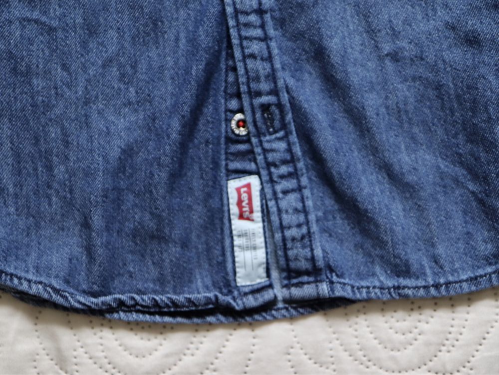 Levi’s 24m 86 cm koszula jeansowa niebieska chłopięca