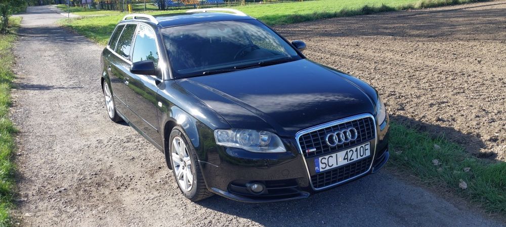 AUDI A4B7, AVANT, 1.8T, QUATTRO, S-LINE, 163KM, 251000km, 2007R.