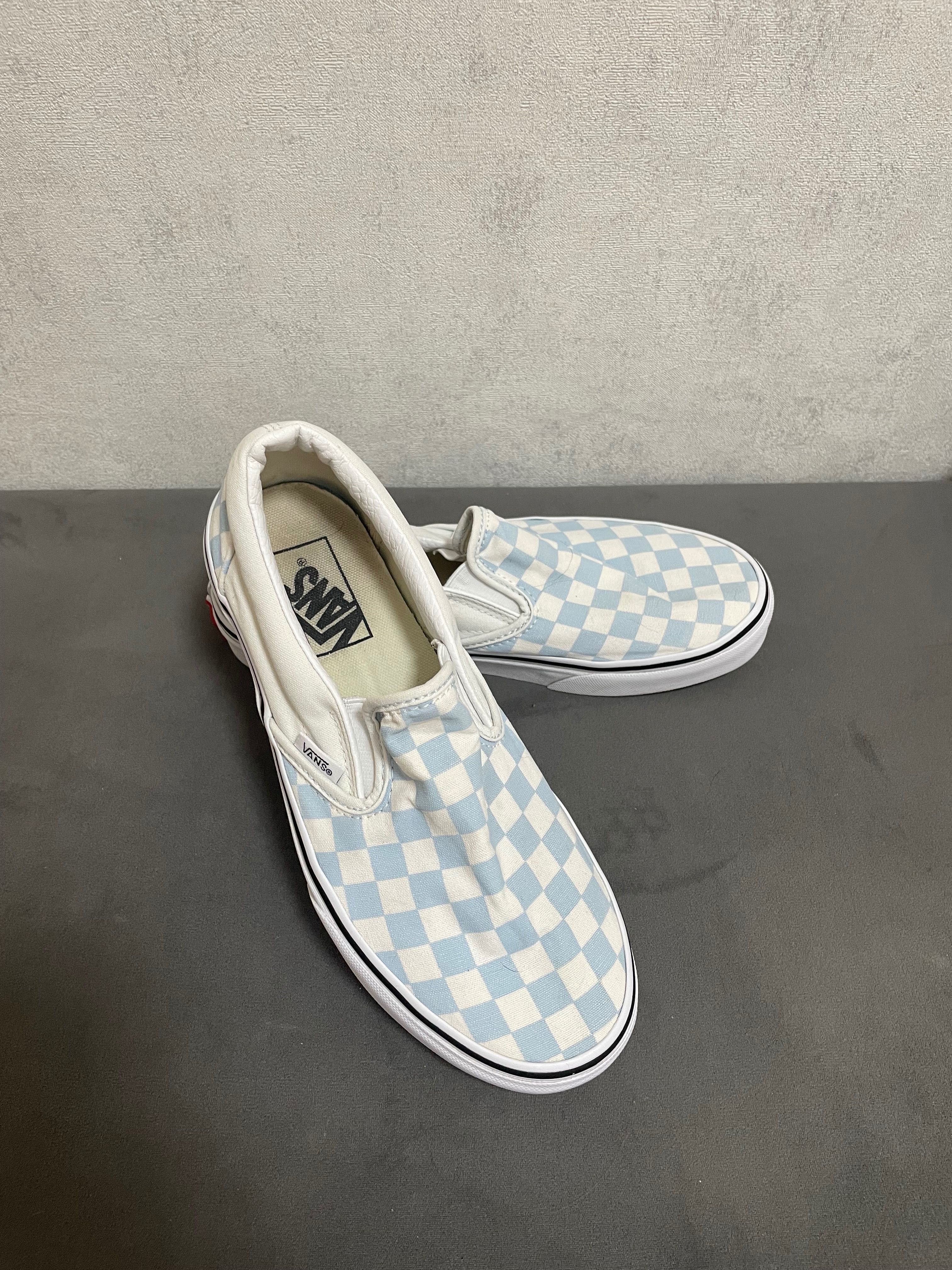 Кеди vans блакитні