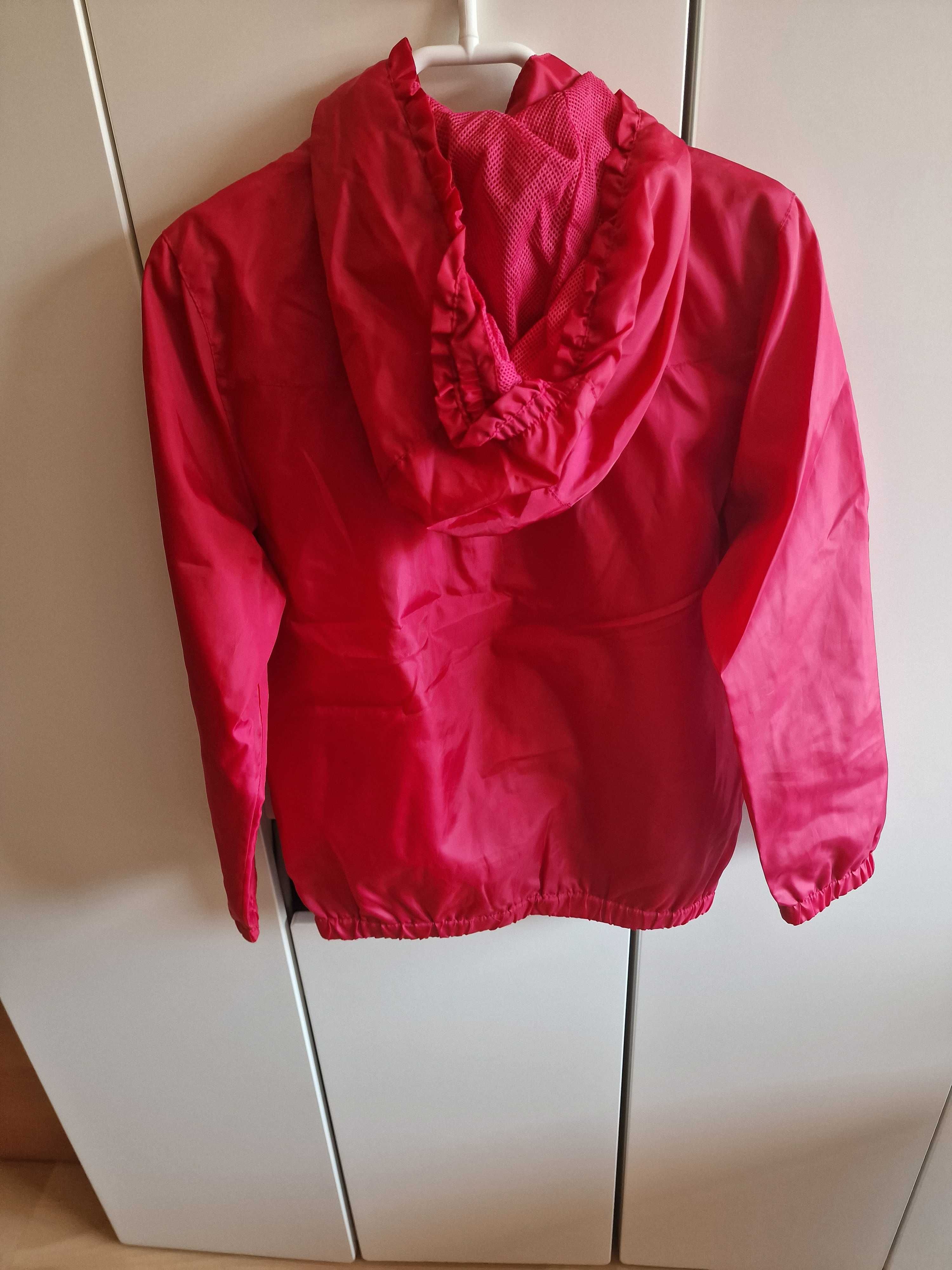 Casaco rosa impermeável com capuz Chicco T8