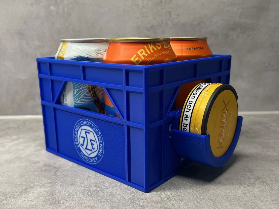 Suporte para lata de cerveja tipo 'Snus'