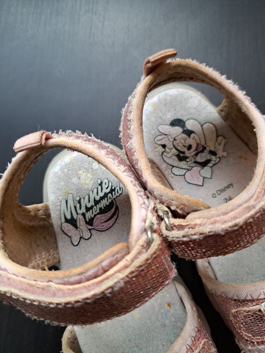 Sandały buciki dla dziewczynki Disney r.24