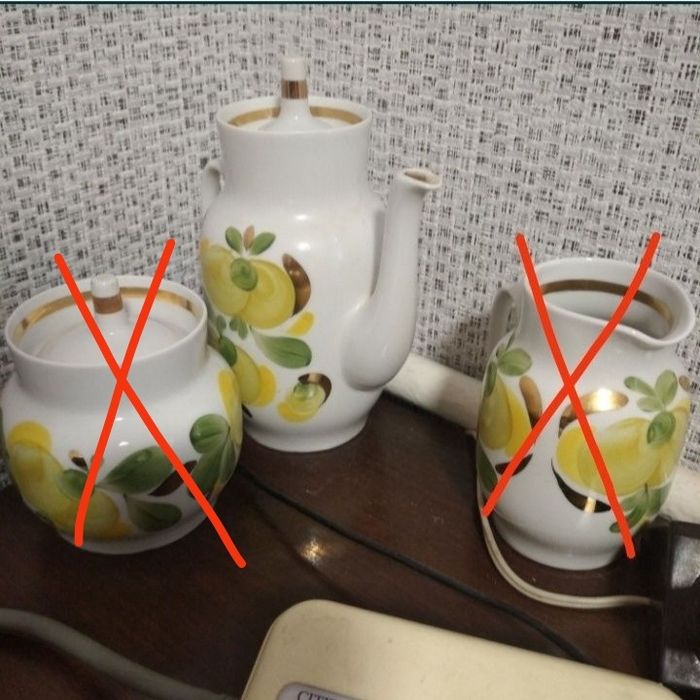 Фарфор заводов Украины 60-70х