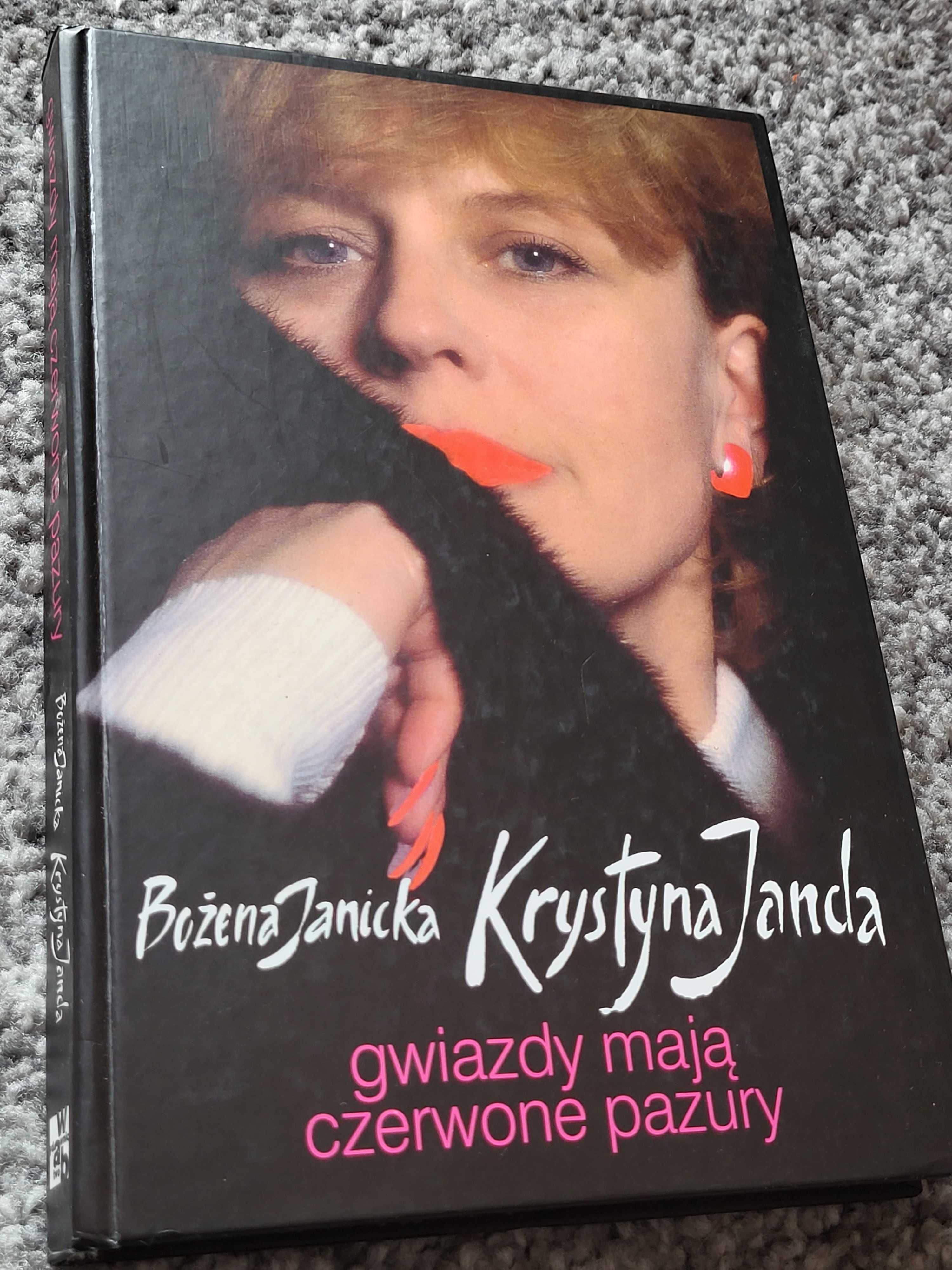 Książka Bożena Janicka Krystyna Janda Gwiazdy mają czerwone pazury