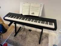 Pianino cyfrowe Yamaha P-45B + statyw