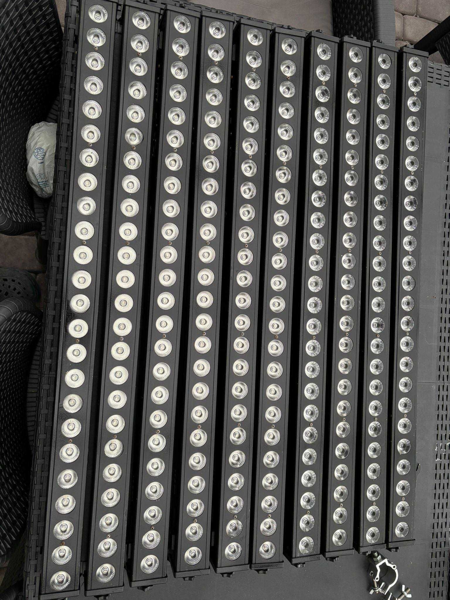 FRACTAL LED bar 24X3W black