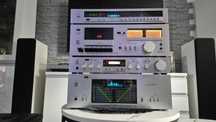 Sansui zestaw B-77 C-77 T-77 Deck D-90 Piękny VINTAGE