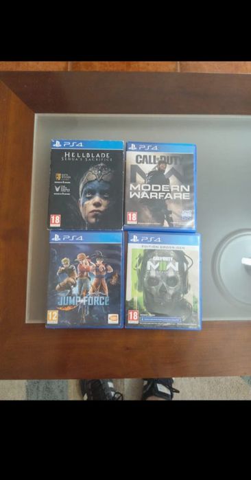 Playstation 4 slim 1T c/4 jogos oferta