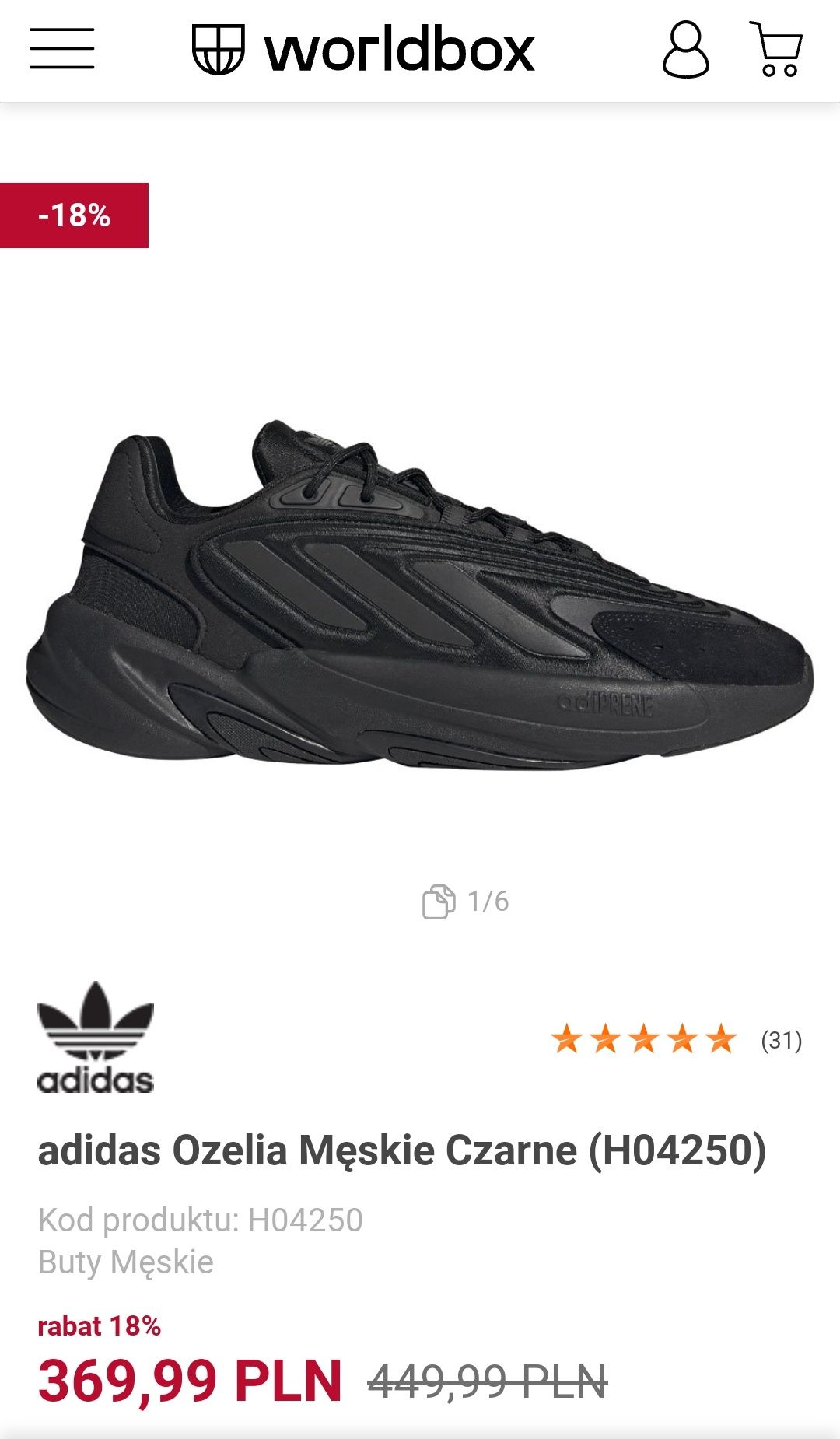 Buty adidas Ozelia