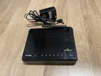 Router DLink green