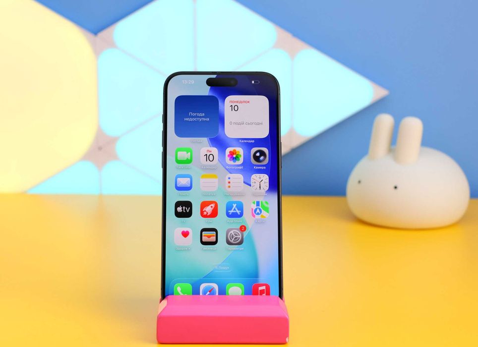 Смартфон iPhone 15 Pro Max 256GB Black eSim (150920) Б/У З ГАРАНТІЄЮ