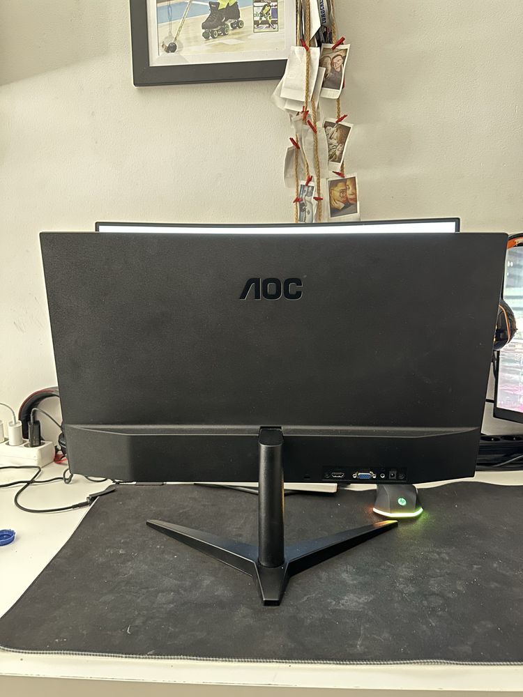 Monitor AOC 60Hz e Pc gamer