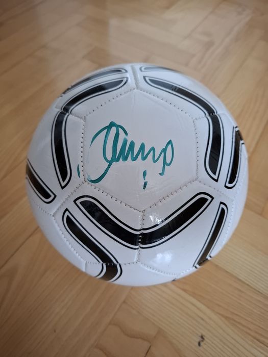 Jerzy Dudek autograf na piłce