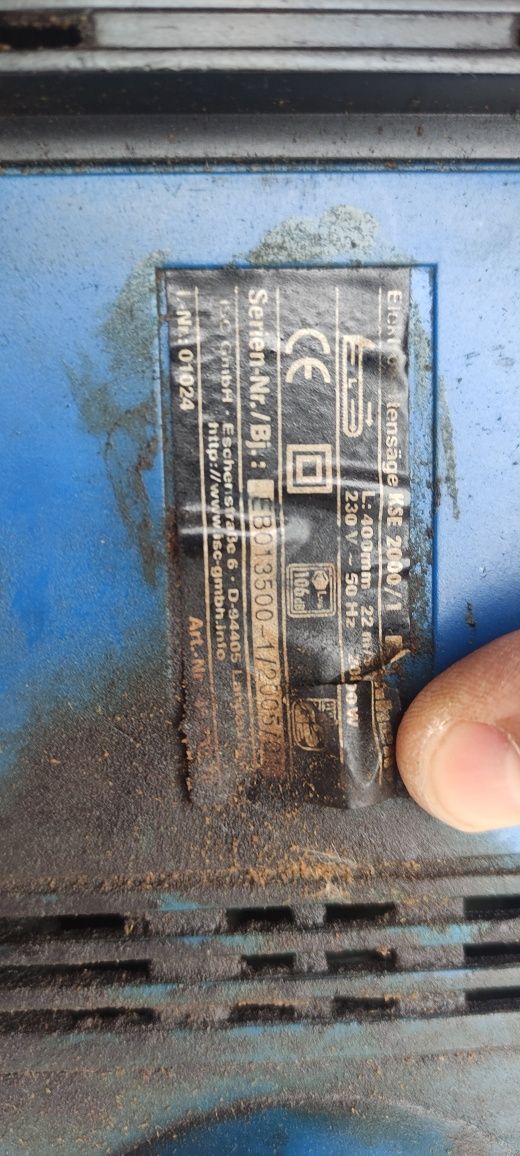Piła łańcuchowa elektryczna EINHELL KSE 2000