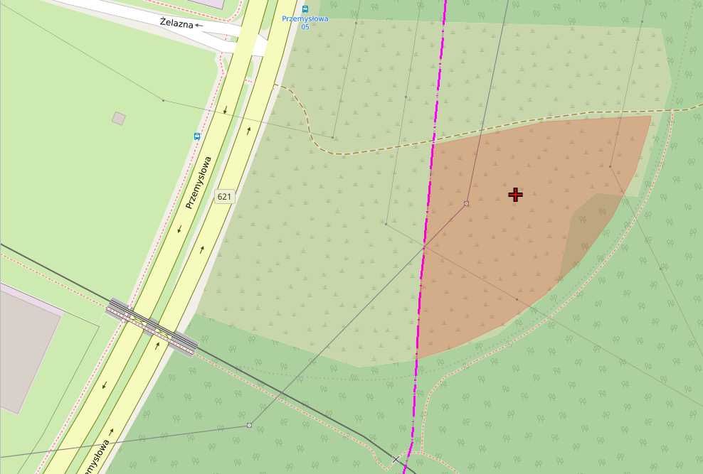 Działka przemysłowa 1,07 ha – Ełk, nr 20, przy obwodnicy