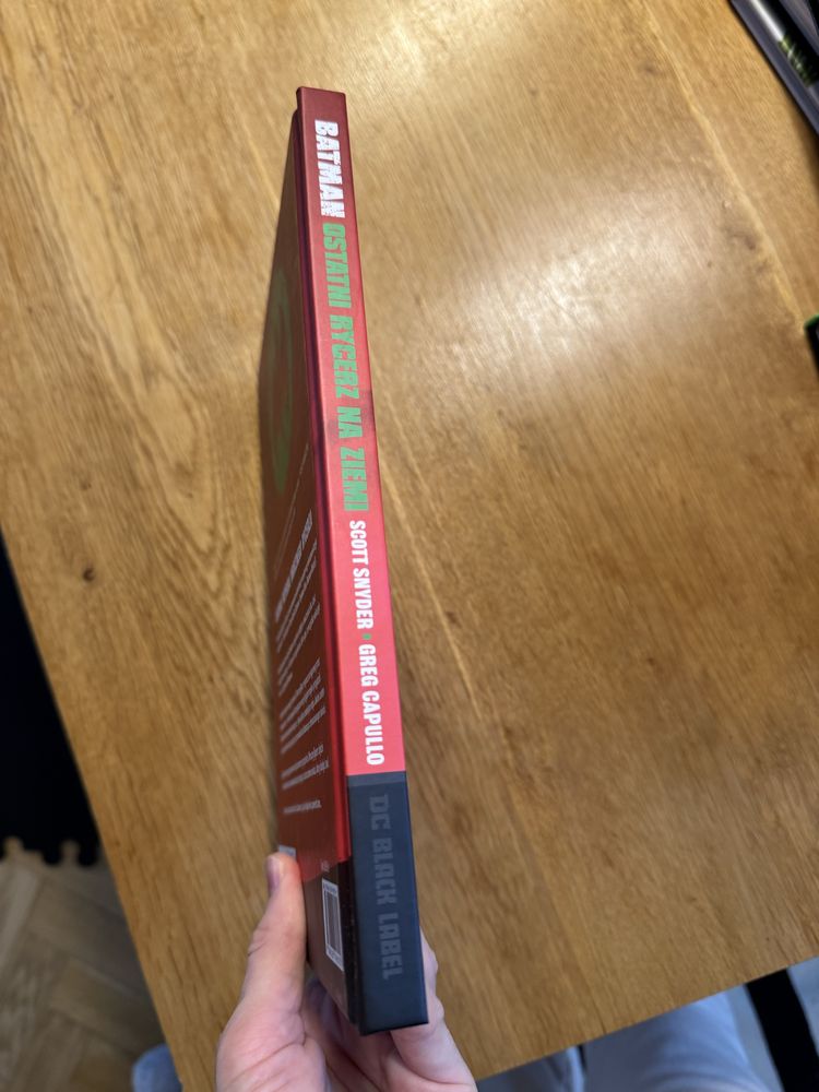 Komiks Batman Ostatni Rycerz na Ziemi