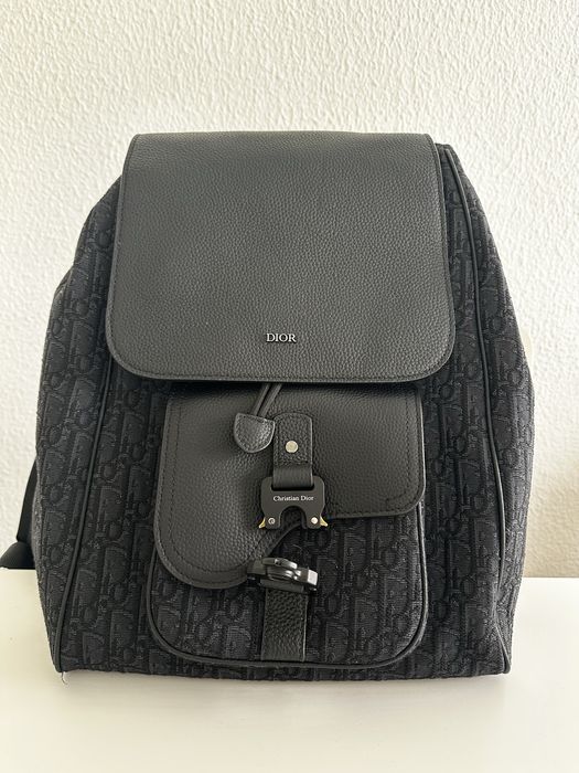Dior Saddle Backpack with Flap