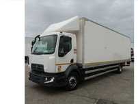 Renault D16, 250, 8.50m de caixa c/ plataforma retratil, 11.2017