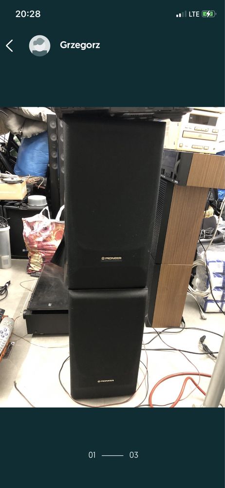 Wieża Pioneer  z Głośnikami 370 w Japan