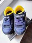 Buciki skechers granatowe