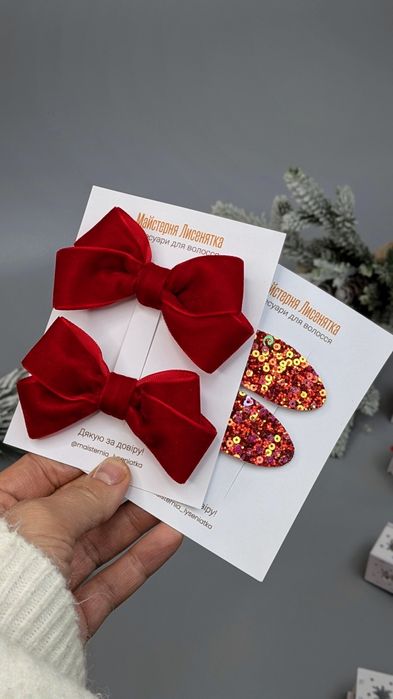 Бантики новорічні