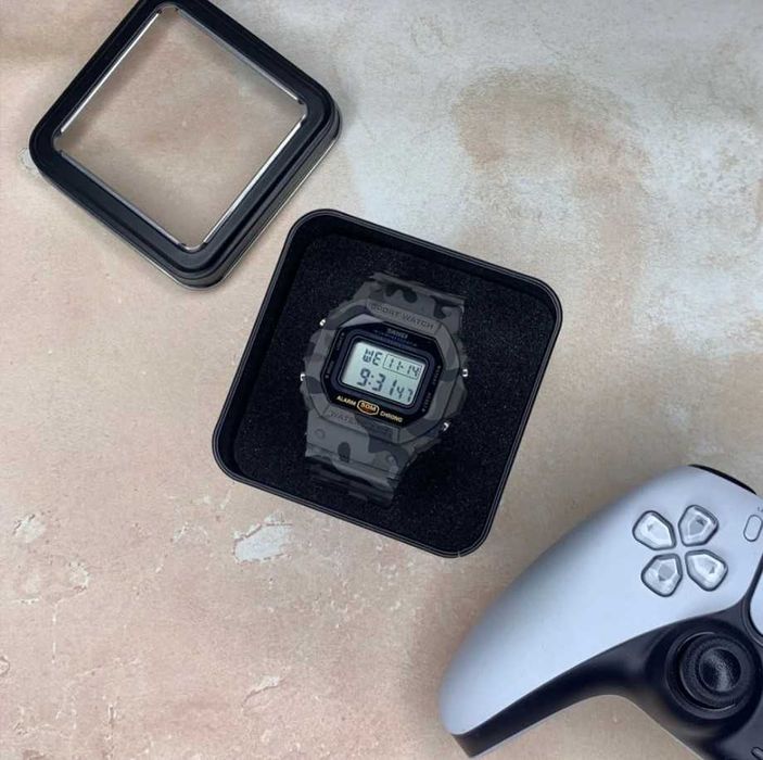 Skmei 1628 Camo gray — зручний чоловічий годинник для кожного дня