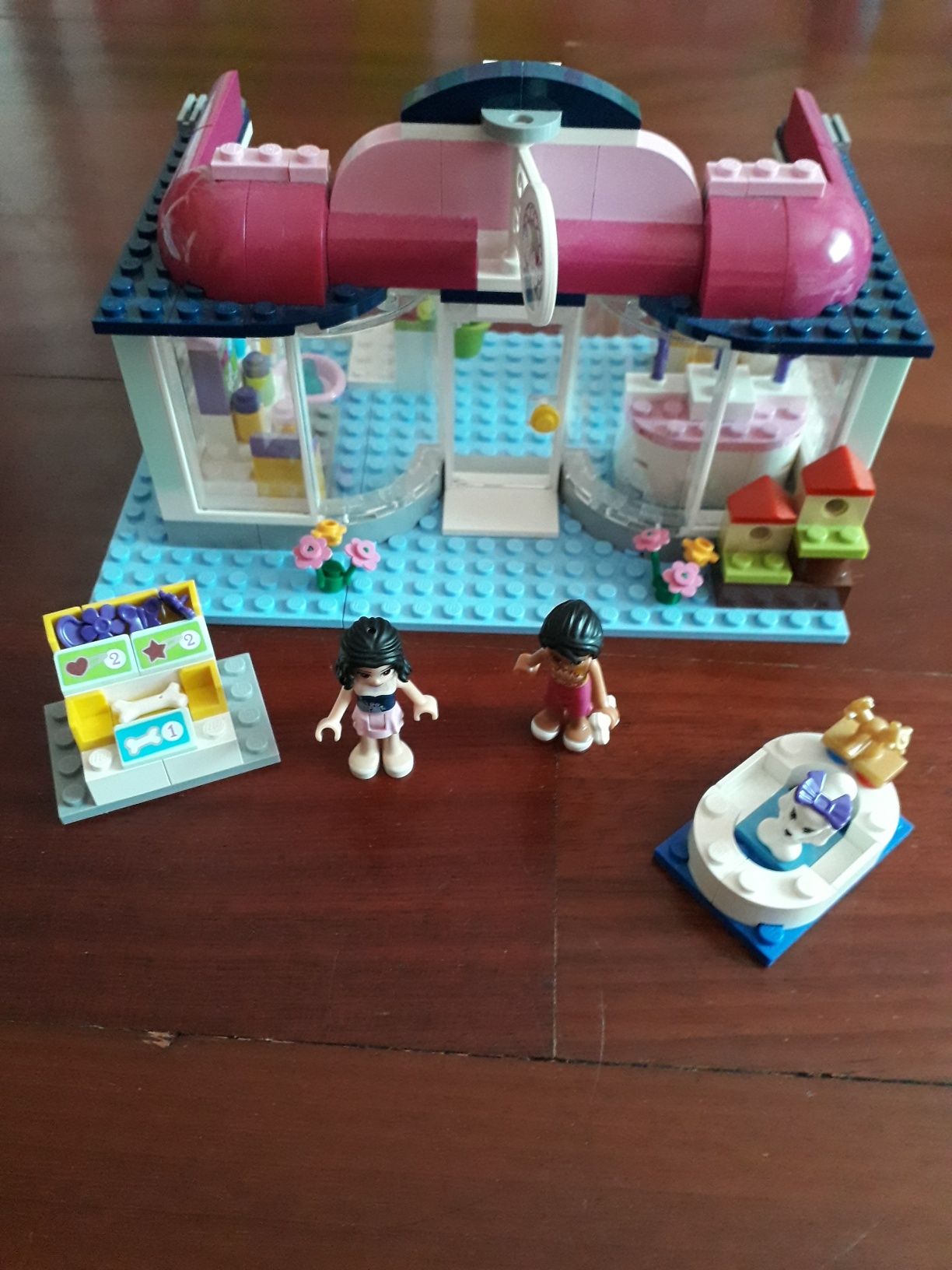 Lego Friends Salão de Estética Canina Heart Lake (41007) - Como novo