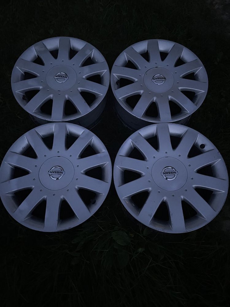 Alufelgi 17” 5x114,3 Nissan Juke Qashgai Renault Laguna