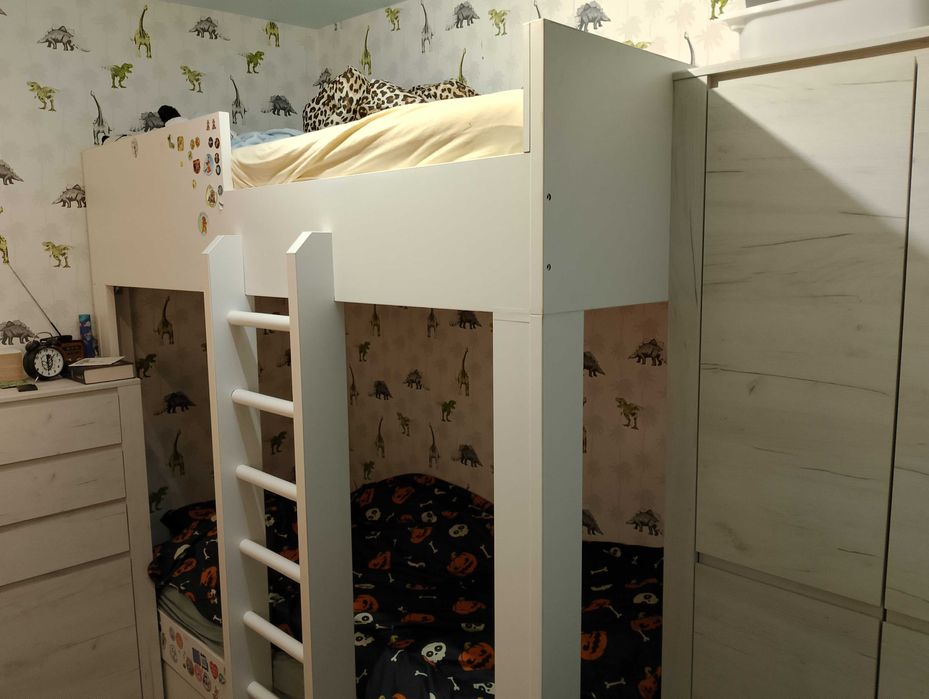 Łóżko piętrowe wzmocnione