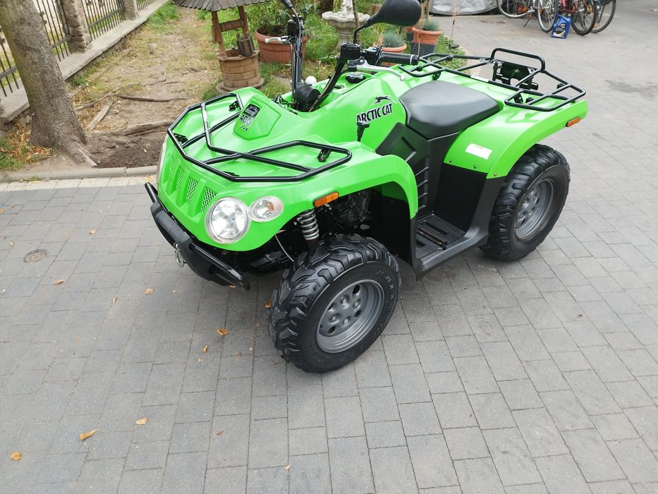 Arctic cat 400 homologacja do 15kw