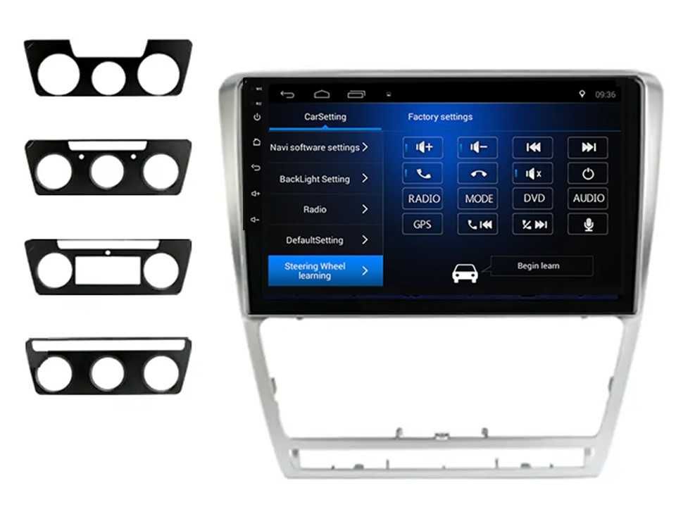 Radio samochodowe Android Skoda Octavia A5 (10.1", sliver) 2004.-2014