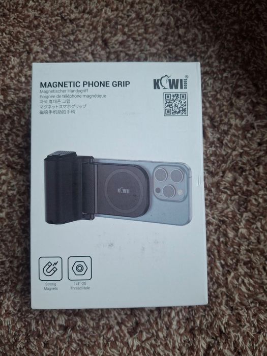 Kiwifotos магнітна ручка для камери телефону