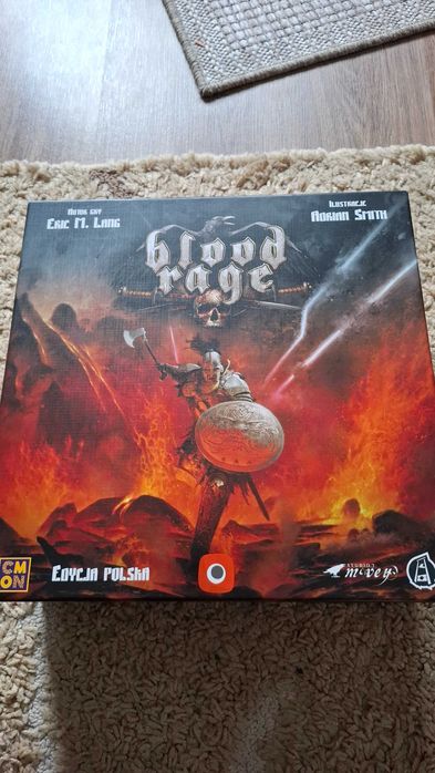 Blood Rage pomalowany