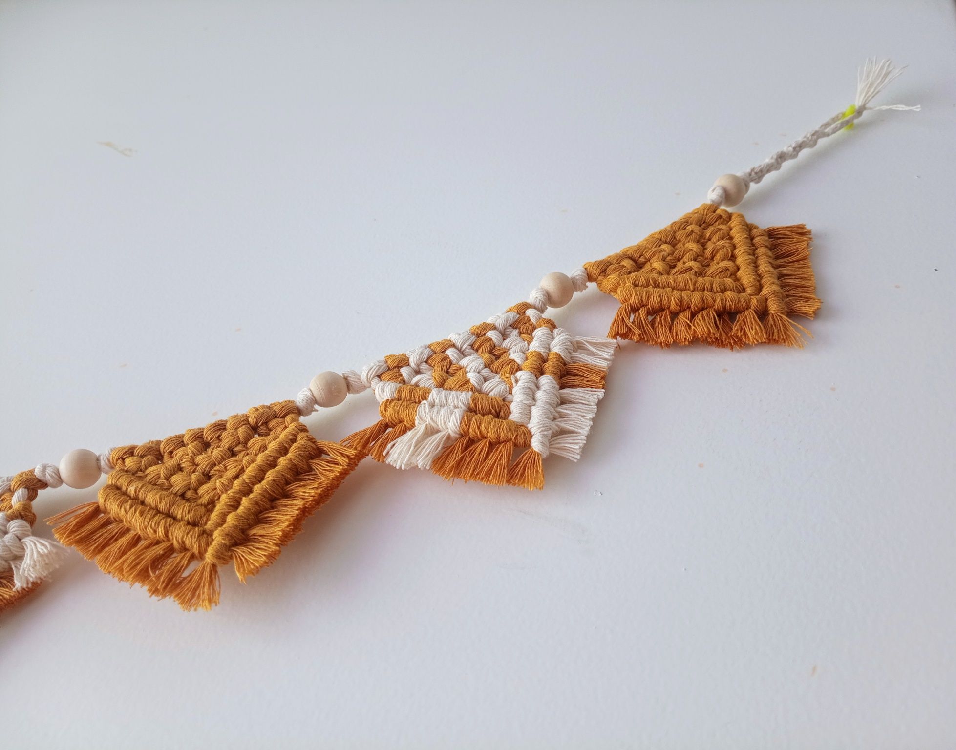 Grinalda em Macramé