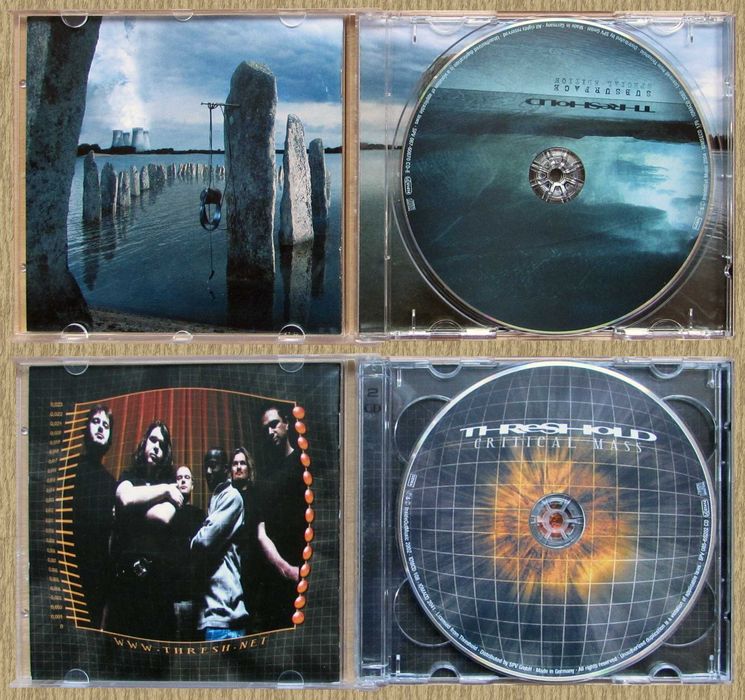 CD Kingdom Come, AC/DC, Threshold, Metallica, Humble Pie  и др