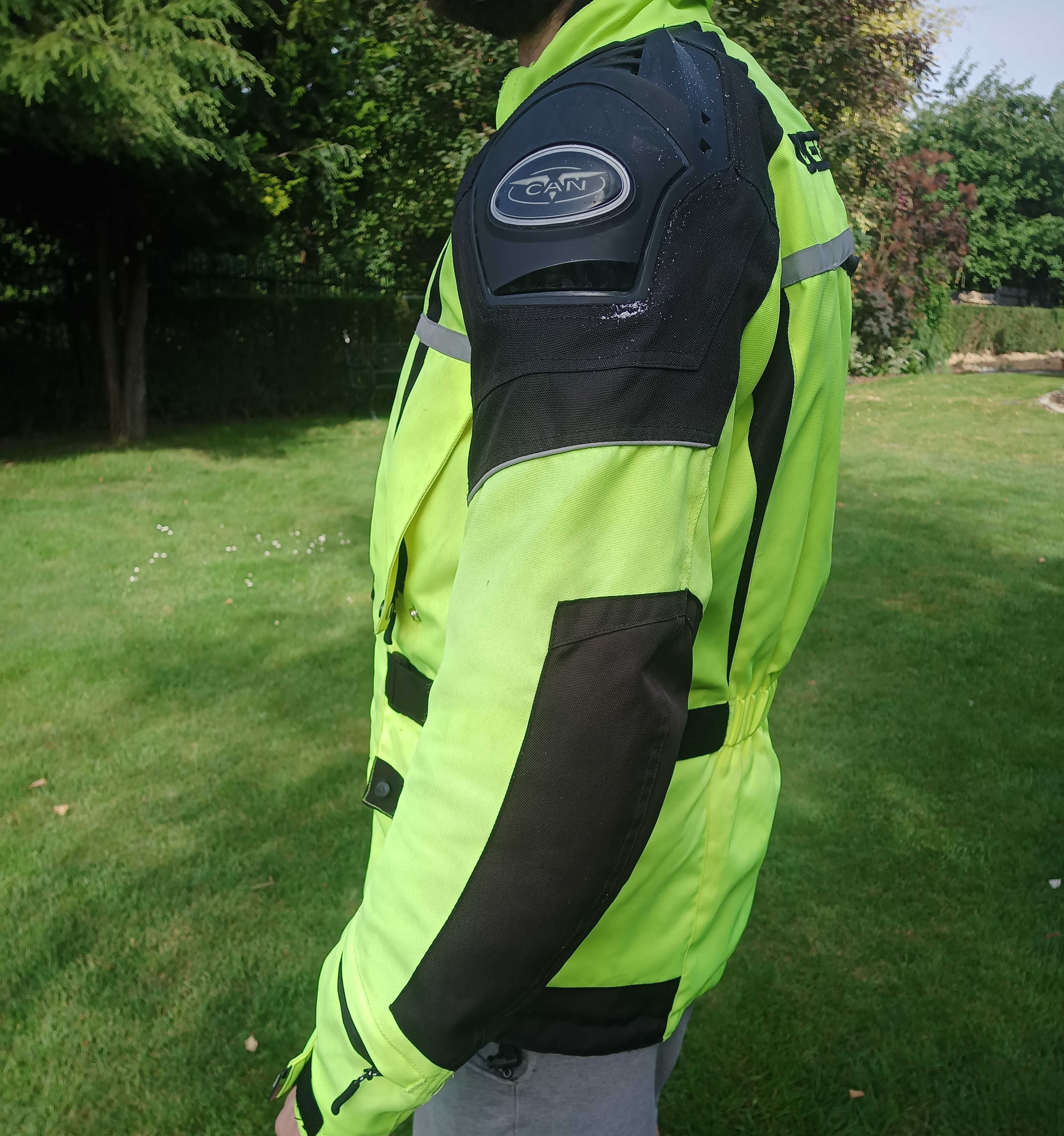 Kurtka motocyklowa V CAN fajna fluo