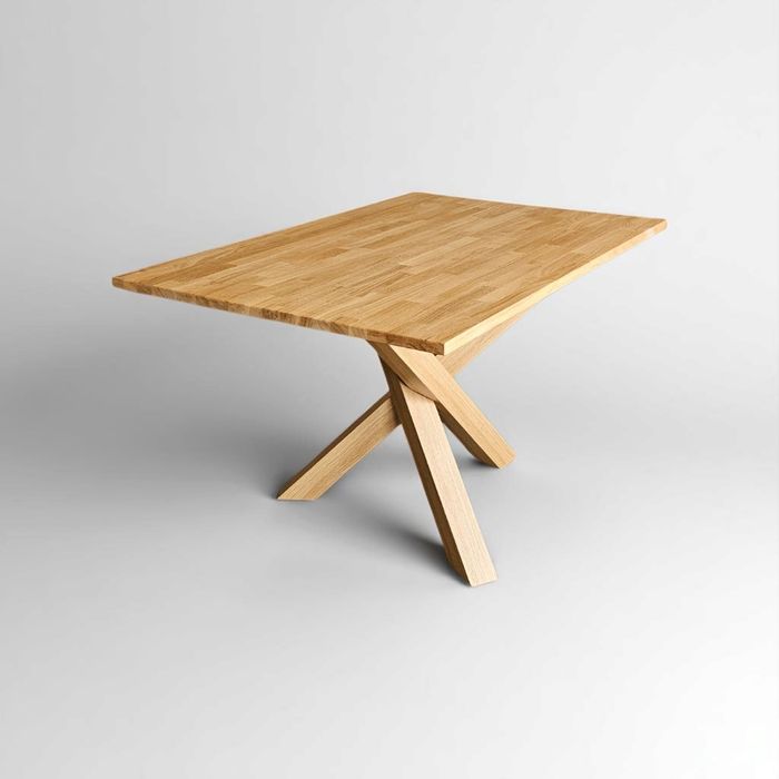 Stół dębowy w stylu skandynawskim 136 x 90 cm  DOSTAWA GRATIS!