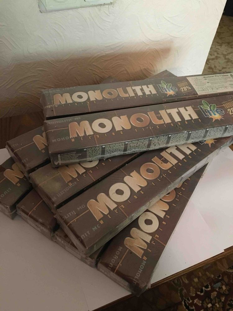 Продам електроди monolith 3mm 2,5кг