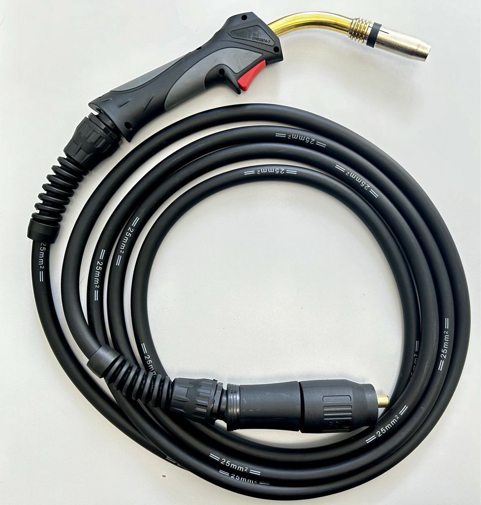 Сварочная горелка (рукав) RHINO MB-24KD, 5 метров , 2 шарнира, PRO