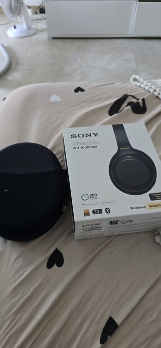 Auscultadores com cancelamento de ruído sem fios WH-1000XM4