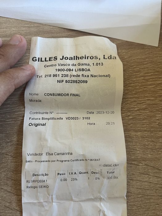 Seiko 5 Sports Automático - SRPD55K1 - Garantia