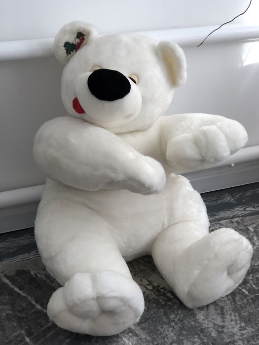 Мʼяка іграшка, ведмідь білий