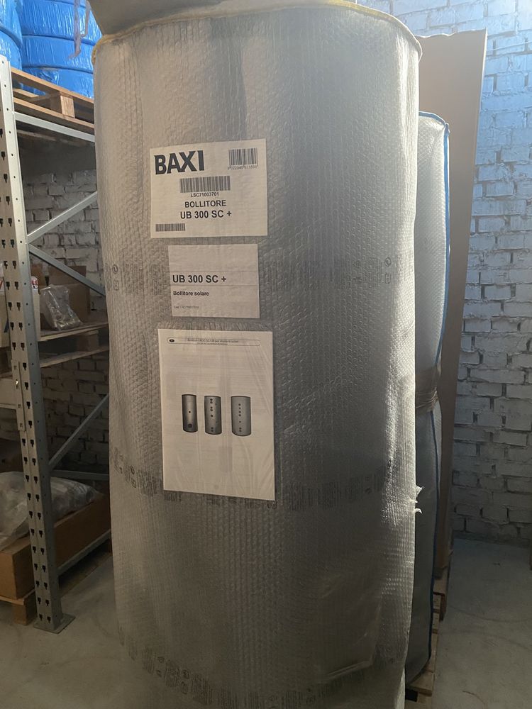 Бойлер BAXI 300 л. Италия. UB 300 SC+ LSC 71003701