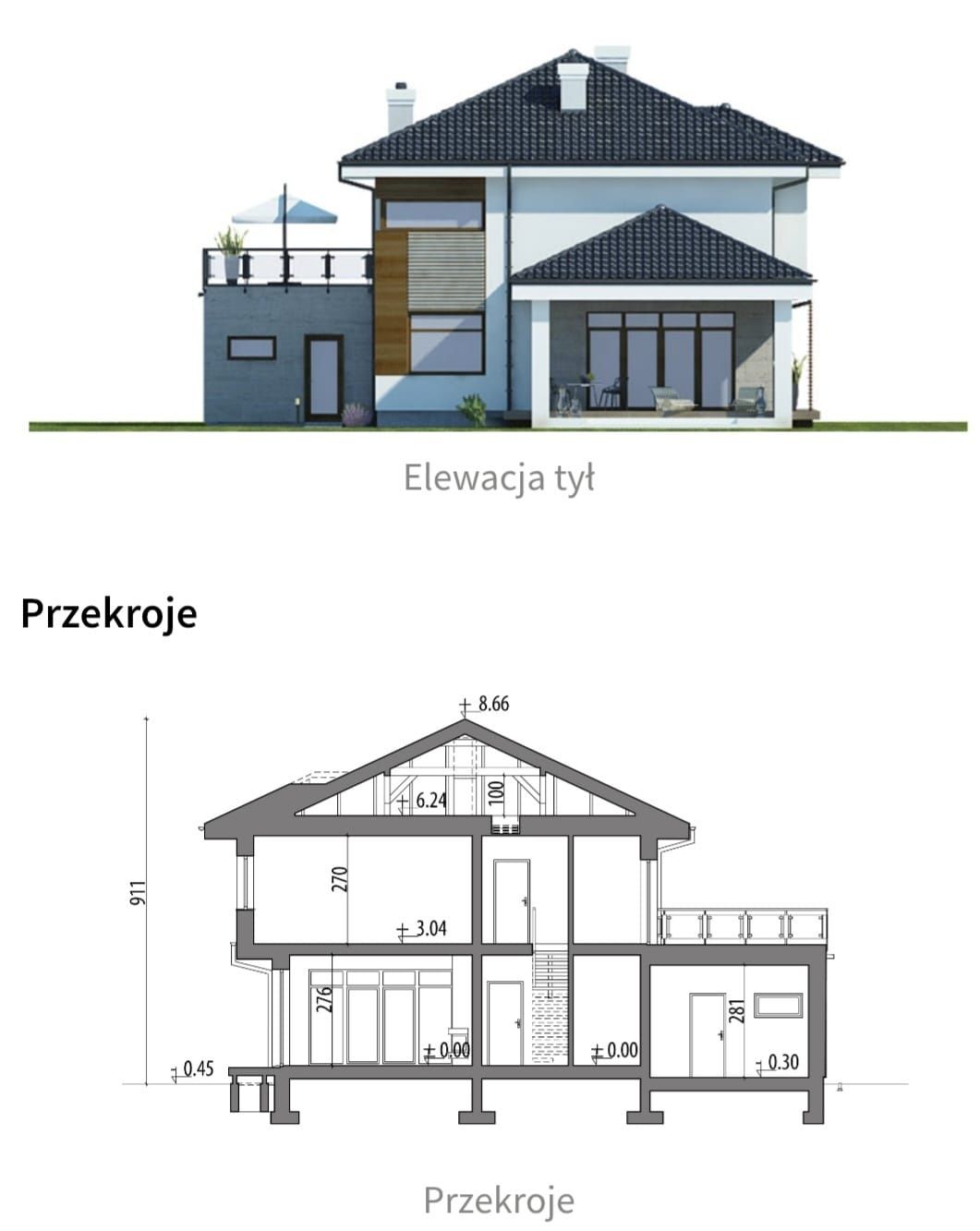 Projekt domu Carmen 2b
