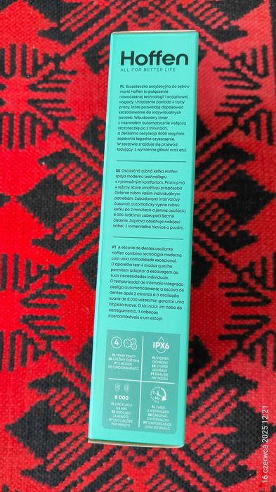 Szczoteczka oscylacyjna marki Hoffen