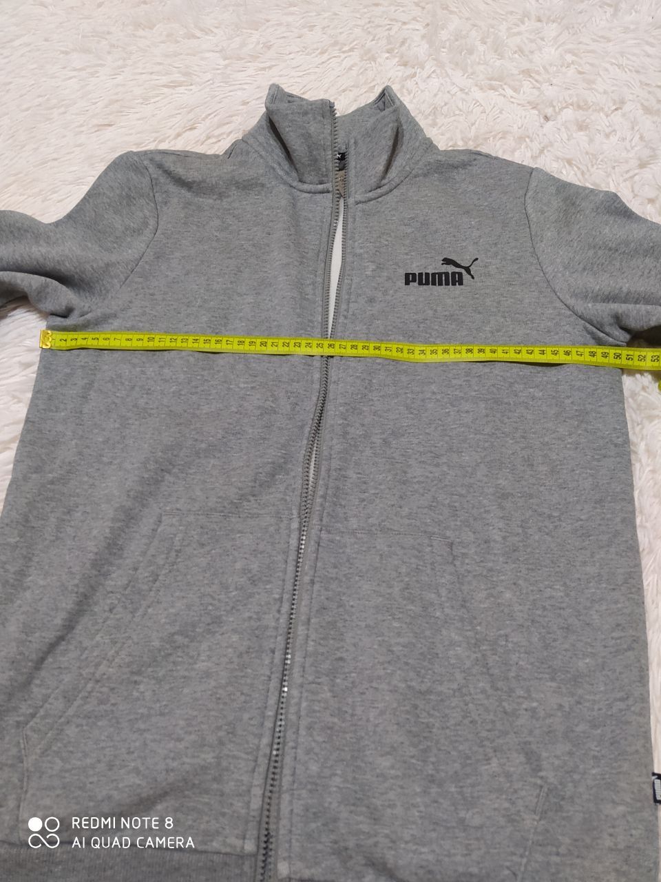 Толстовка чоловіча Puma ESS Track Jacket сірого кольору