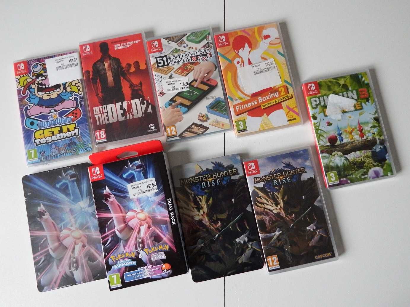 Pikmin 3 DELUXE Nintendo SWITCH pudełko kardzidz NOWA FOLIA inne gry !