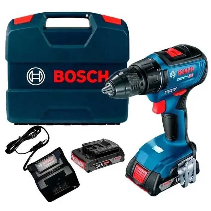 БезщітковийДриль-шуруповерт акумуляторний Bosch GSR 18V-50 (18 В, 2 А)