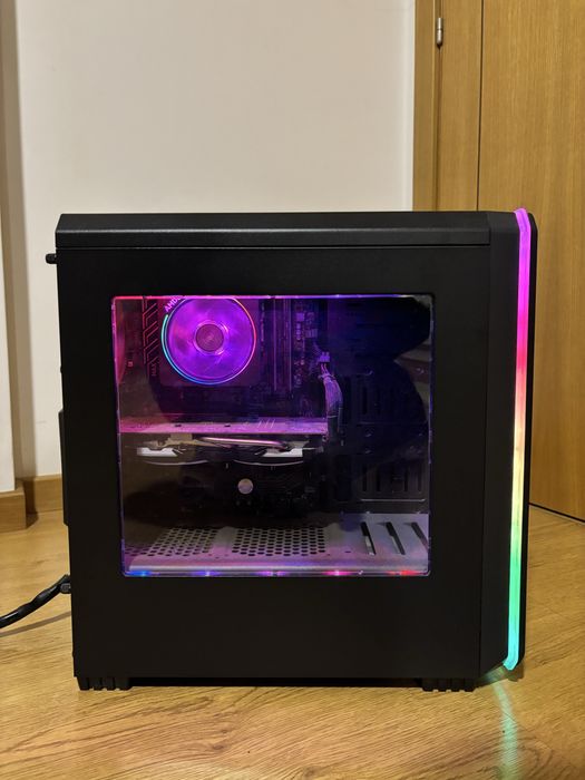PC Gaming Ryzen 7 / RX 580 / 16GB / SSD NVMe – Windows 11